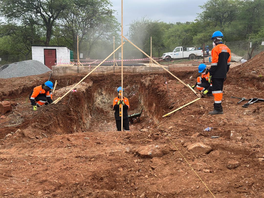 Phase 01 — Foundation excavation and survey